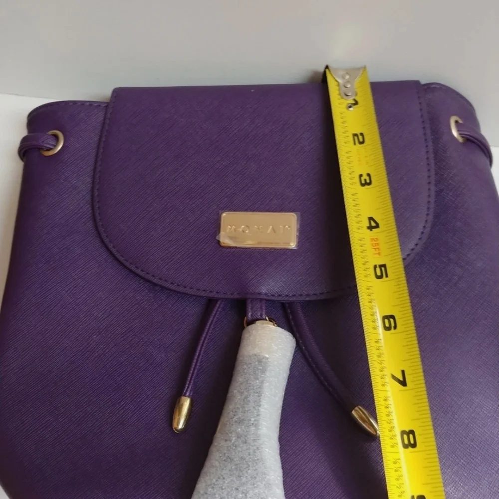 Elegant Purple Women's Backpack - Picture 4 of 6